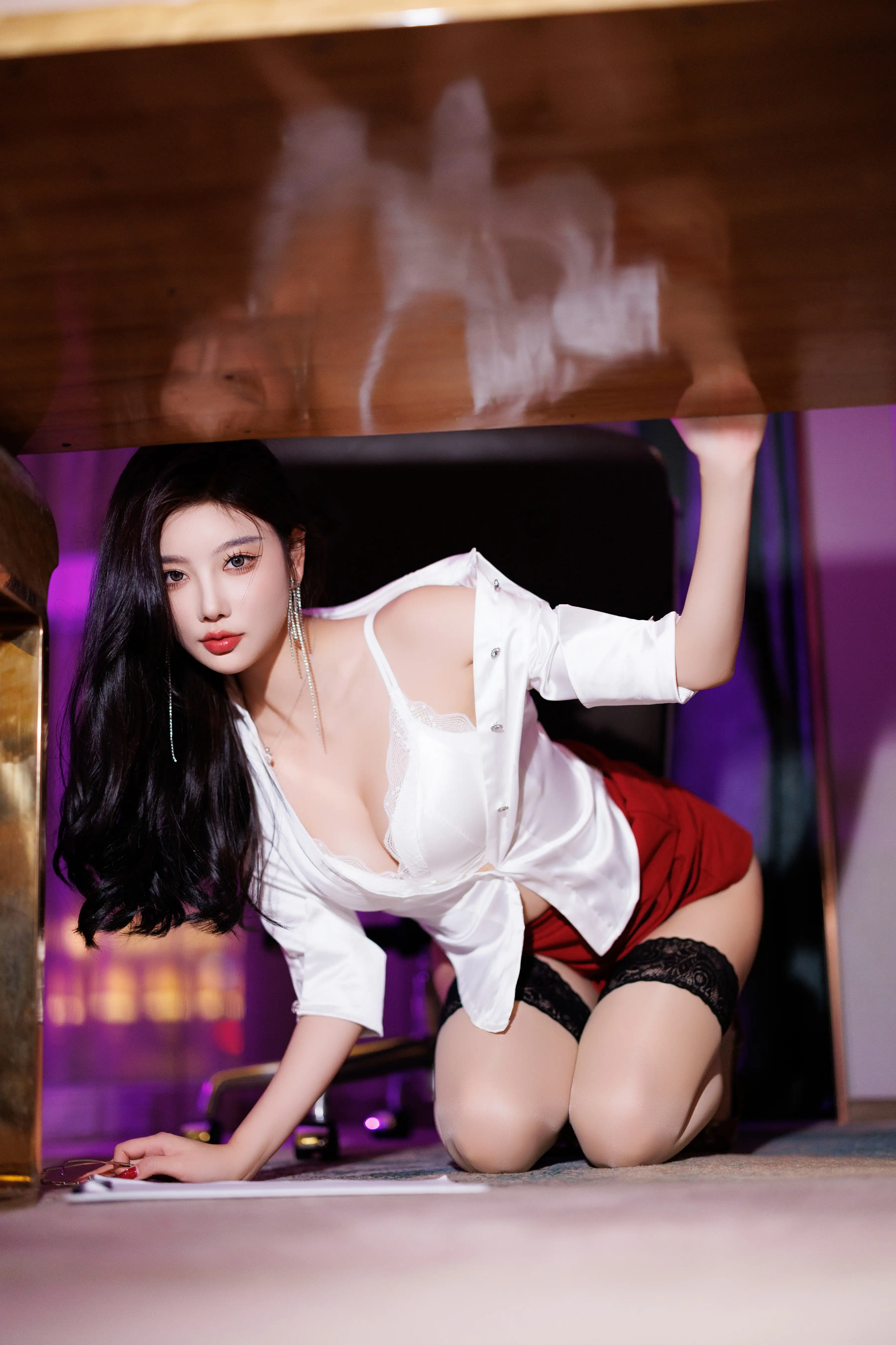 杨晨晨_NO.034_内购无水印_9565_红色短裙_ - M940.COM -第42张